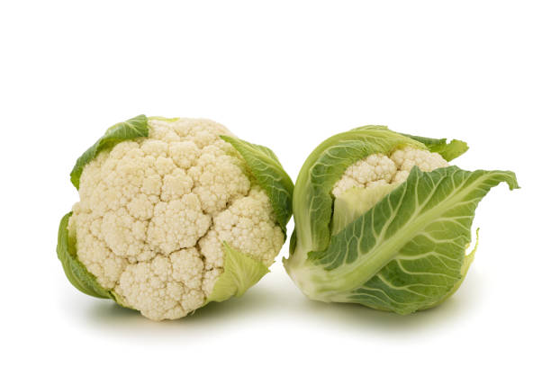 istock Fresh Cauliflowers 1370502689