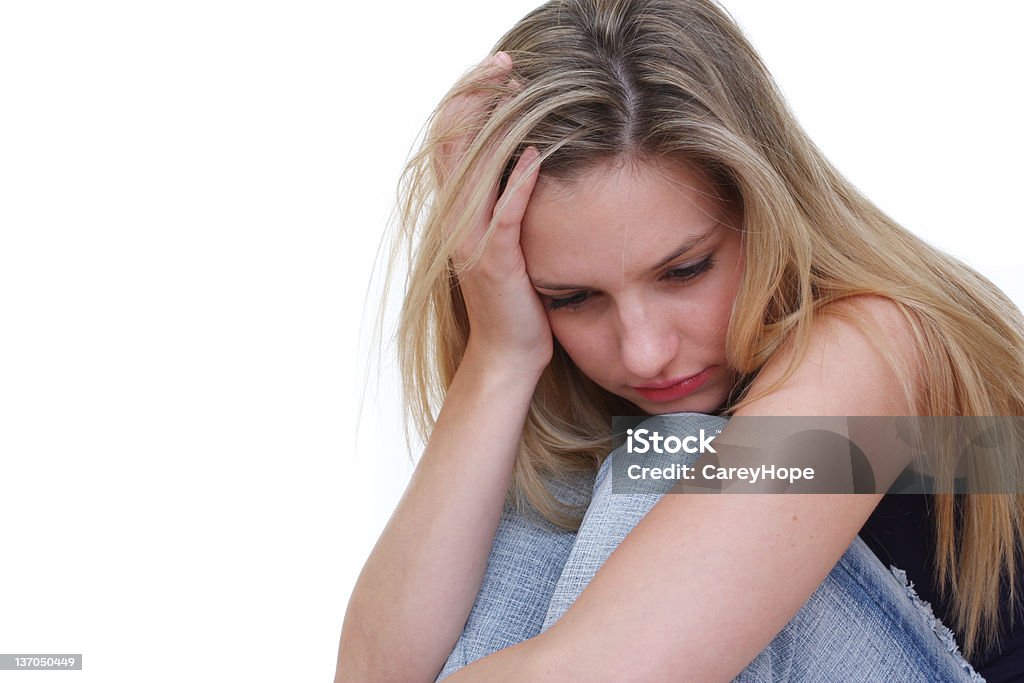 Adolescente depressione - Foto stock royalty-free di Adolescenza