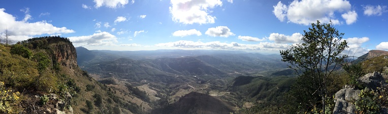 When the land and sky meet.