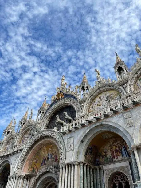 Italy, Venice, St.Mark’s Basilica in Piazza San Marco