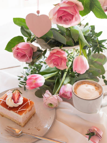 istock Coffee and cake for mothers day 1370508591