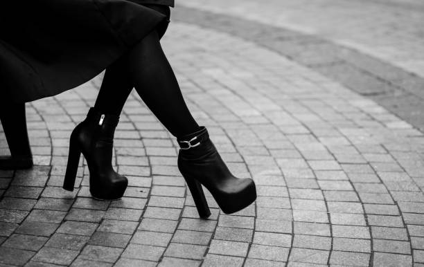 istock women's shoes with big heels 1370508690