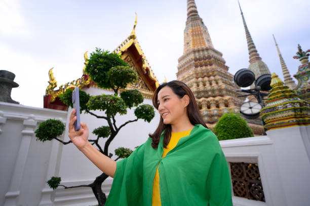 istock Woman is solo traveller. 1370509359
