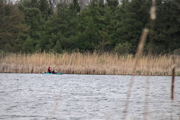 istock Kayak-er on Marsh Lake 1370514291