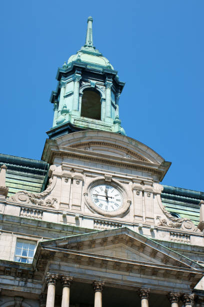 Montreal City Hall stock photo