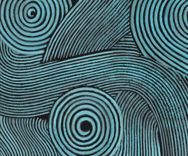 istock Background on a relief canvas with a symbolic image of the sun and sunlight 1370517635