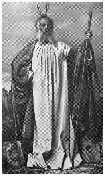 istock Passion of Christ theatrical play in Oberammergau, Germany: Moses 1370527972