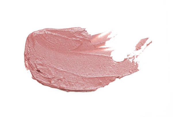 istock Brown creamy makeup sample isolated on white background. Decorative cosmetic smear. 1370545551
