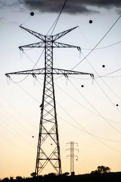 Photo of High Voltage Electric Transmission Tower