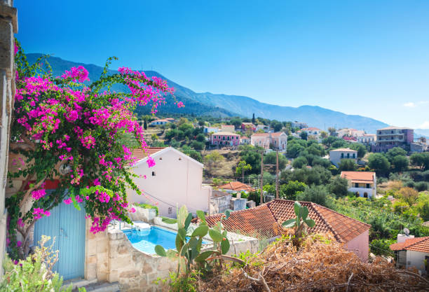 Beautiful Samos island, eastern Sporades of Greece