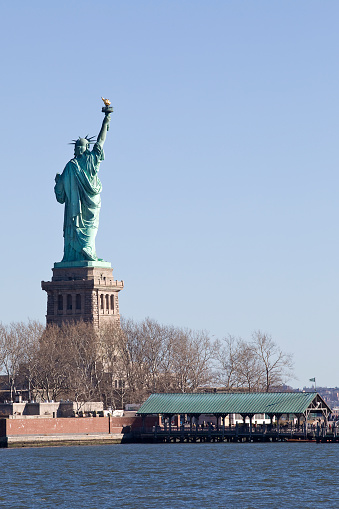 Statue of Liberty International Landmark at Liberty Island.