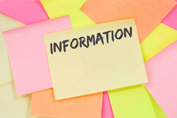 istock Information info message news announcement note paper 1370570288