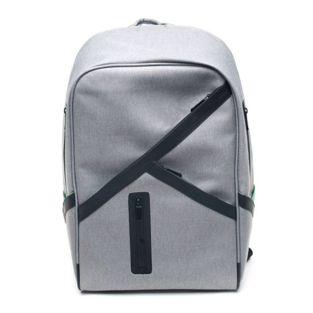 istock gray school bag isolated on white gackground 1370572317