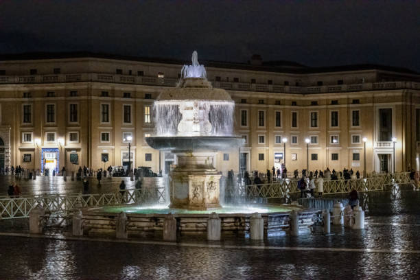 St. Peter's Square is one of the largest and most beautiful squares in the world. It is located in Vatican City, and includes St. Peter's Basilica, the holiest church in Christianity.
