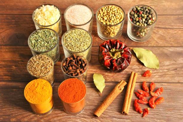 spices stock photo