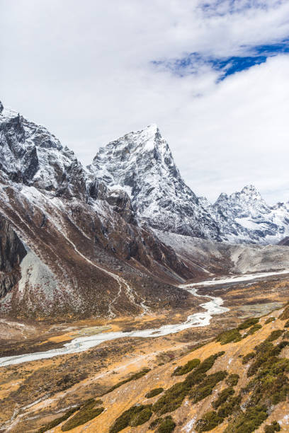 istock River in Sagarmatha national park, Nepal 1370579556