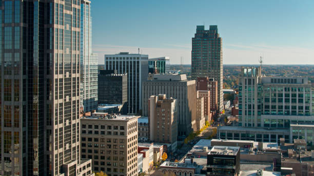 istock Drone Shot of Raleigh, NC 1370580564
