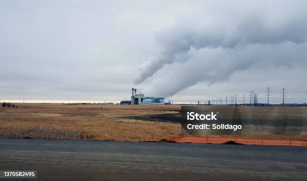 Industrial Pollution Is Everywhere Stock Photo - Download Image Now - Canada, Fumes, Air Pollution