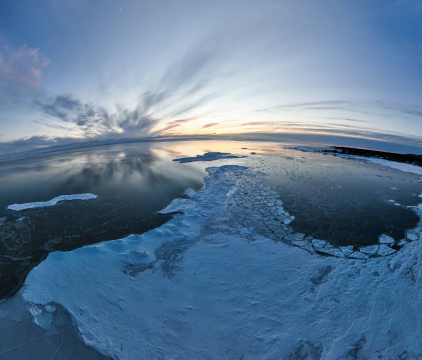 istock Panoramic huron Georgian Bay in winter 1370584014