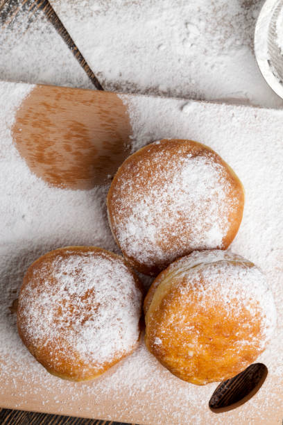 istock fried in oil Berlin donuts with stuffing 1370585064