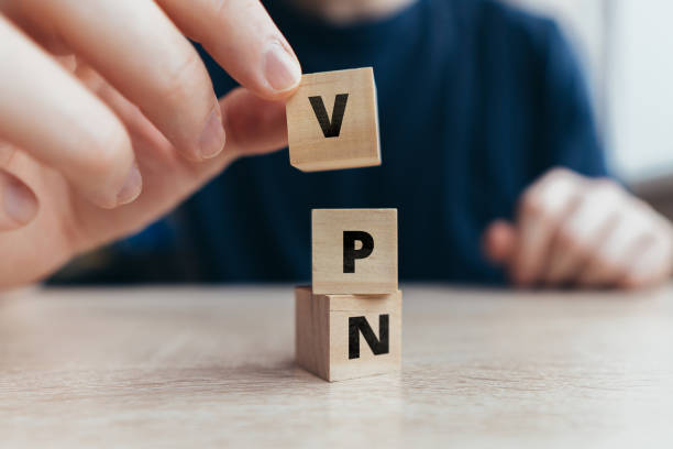 istock Vpn technology concept. Security and anonymity on the Internet. 1370585156