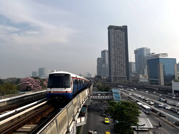 istock Sky Train in Bangkok Thailand 1370589182