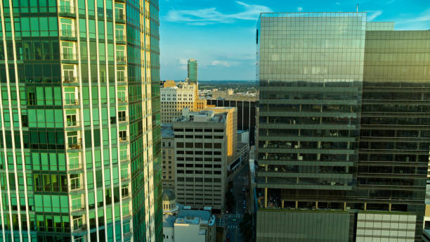istock Drone Shot of Fort Worth Tower 1370589341
