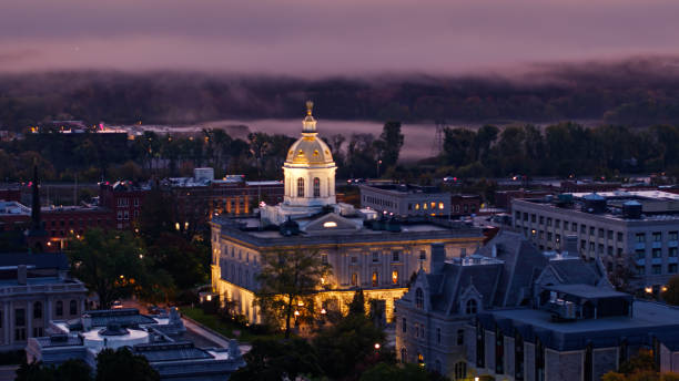 istock New Hampshire State House- Aerial 1370592094