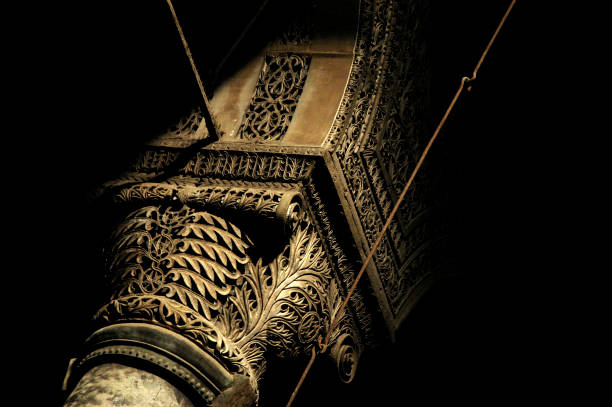 A column of the Hagia Sophia mosque