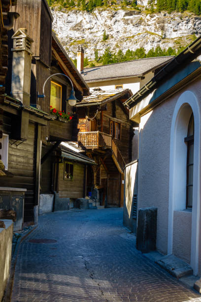 istock Quaint street in Zermatt 1370599954