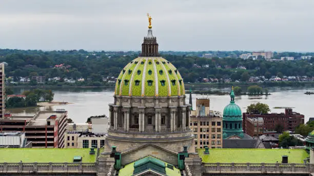 Photo of Dome of Pennsylvania State Capitol Building