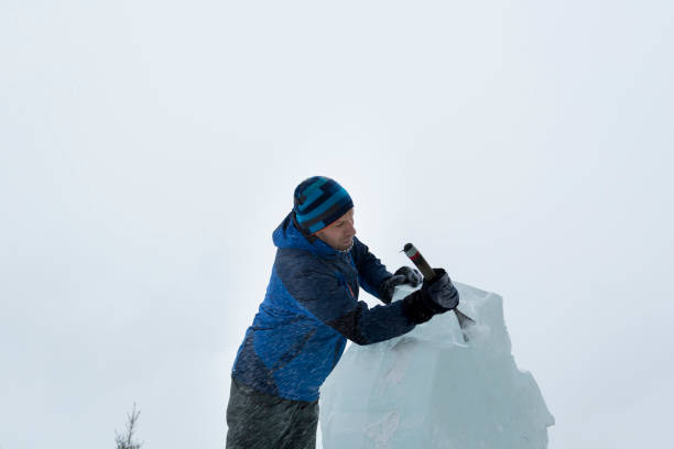 istock Portrait of a sculptor at work on a figure 1370602438