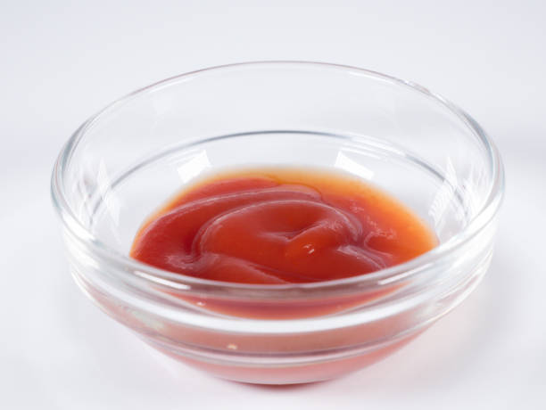 istock Ketchup, close up photo 1370615291