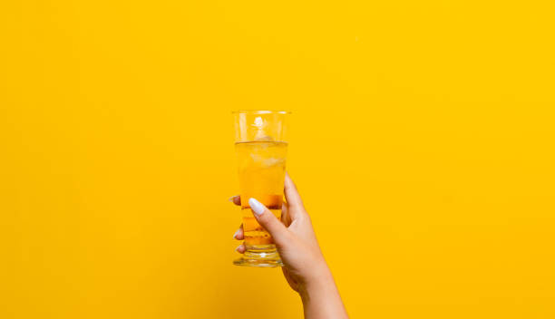 istock beer glass celebration alcoholic beer drink Celebration idea with copy space 1370615413