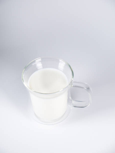 istock Hot milk, close up photo 1370615945