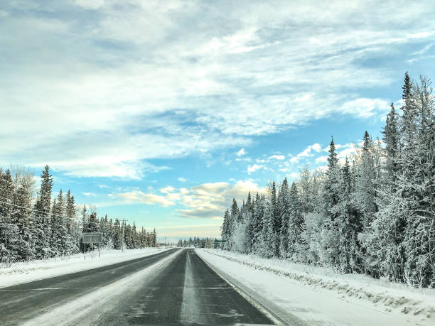 istock Winter Driving in Alaska 1370620436