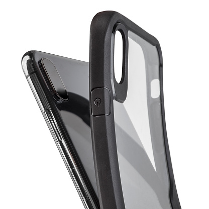Clear cell phone smartphone flexible tech case cover