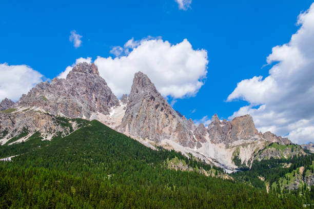 istock Cristallo Mountain in the Dolomites (Veneto, Italy) 1370644974