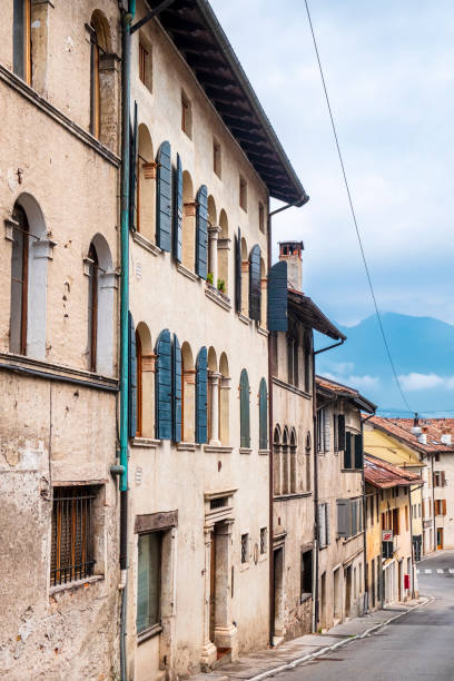 istock Feltre, via Lorenzo Luzzo (Veneto, Italy) 1370645083