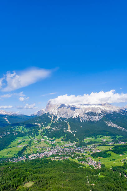 istock Cortina d'Ampezzo & Tofane Group in the Dolomites (Veneto, Italy) 1370645498