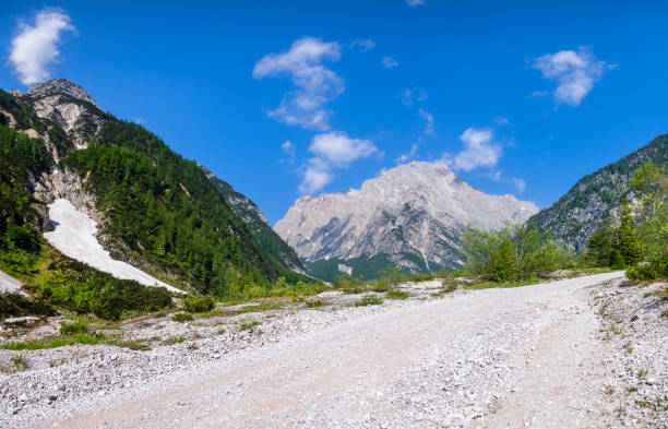 istock Oten Valley & Mount Antelao in the Dolomites (Veneto, Italy) 1370645752
