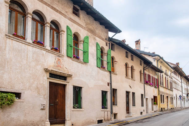 istock Feltre, via Lorenzo Luzzo (Veneto, Italy) 1370646535