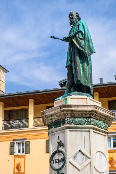 istock Pieve di Cadore, Monument to Titian (Veneto, Italy) 1370646965