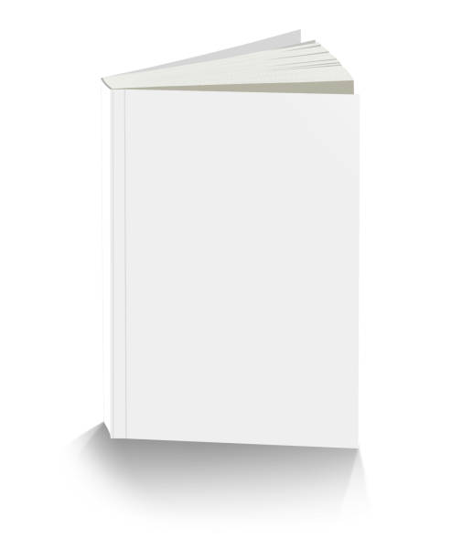 istock Paperback books blank white template for presentation layouts and design. 1370663005