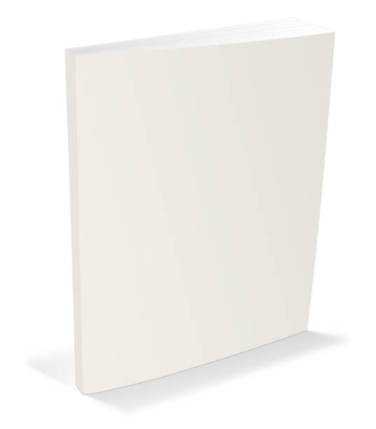 istock Paperback books blank white template for presentation layouts and design. 1370663061