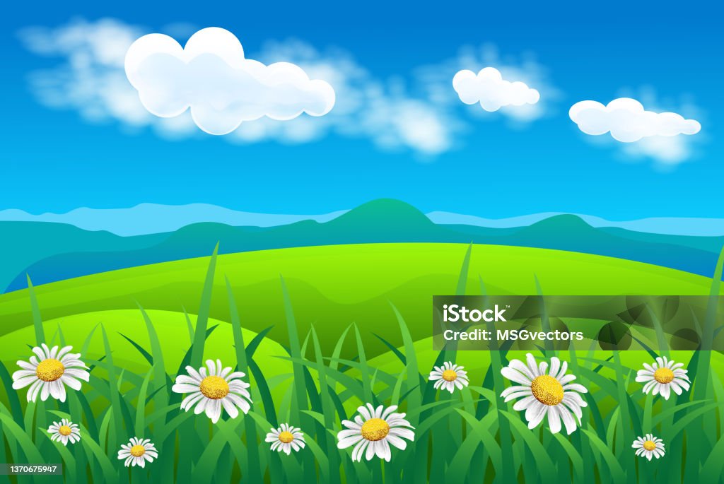 Stock Spring Landscape Spring Landscape Stock Illustration - Download Image Now - Agricultural ...