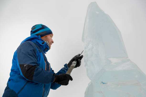 istock Portrait of a sculptor at work on a figure 1370677580