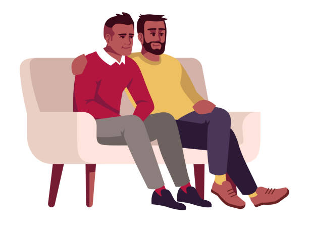 75 Mature Gay Cartoon Illustrations & Clip Art - iStock