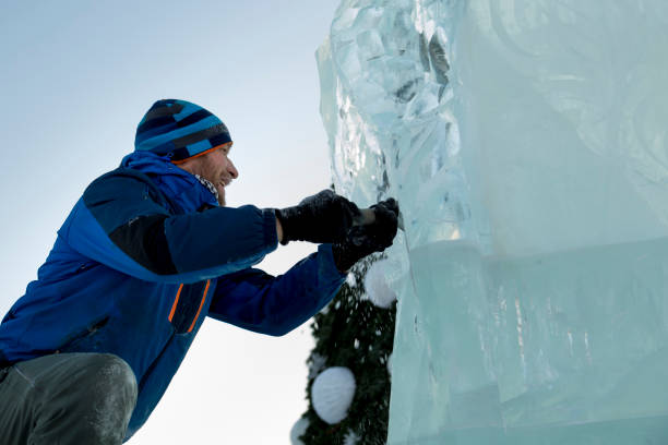 istock Portrait of a sculptor at work on a figure 1370692207