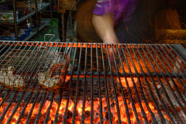 istock Barbecue rack of lamb 1370698887
